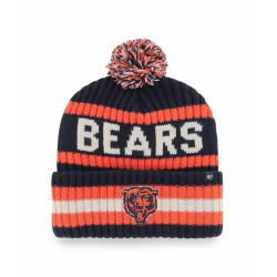CHI W Bering Cuffed Pom Knit NVY OSFA